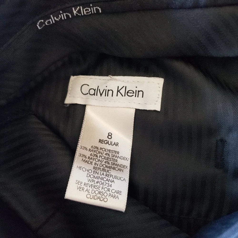 Calvin Klein Black Dress Pants - Size 8